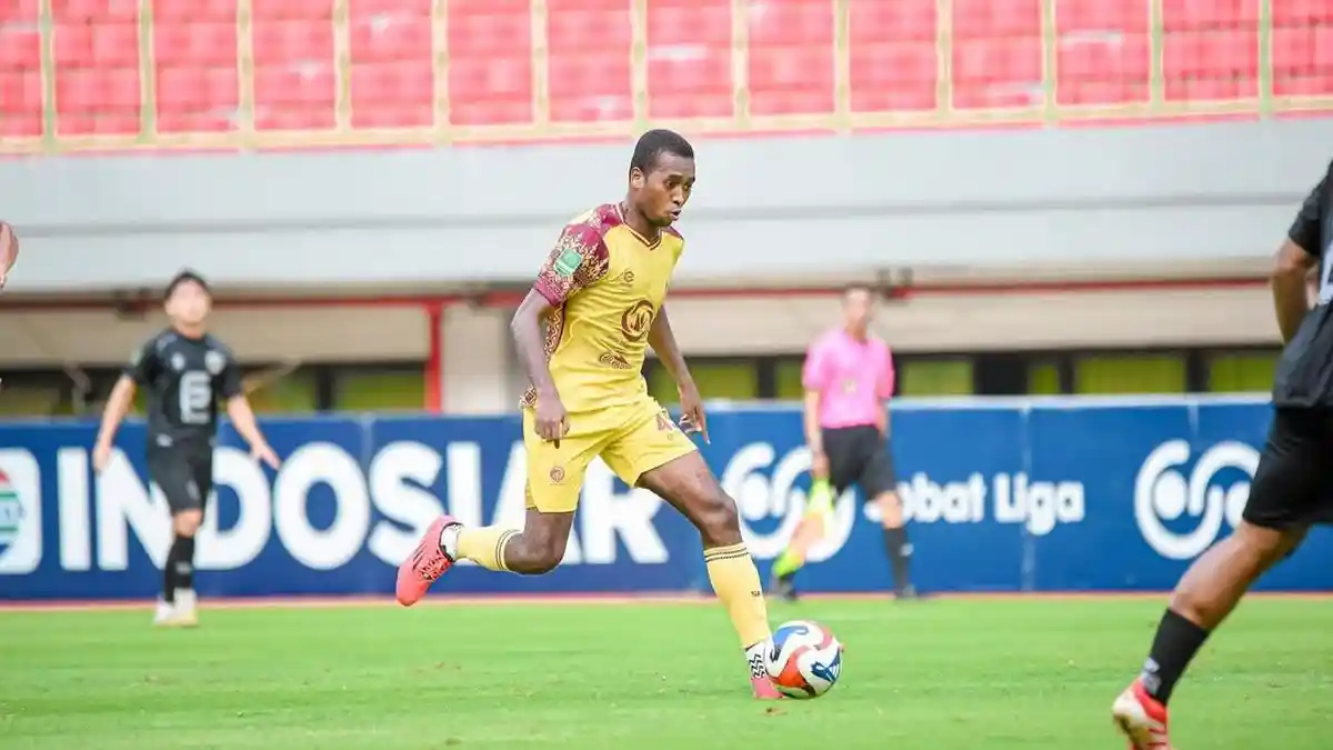 Aidil Usman Diarra, Pemain Sriwijaya FC di putaran ketiga Pegadaian Championship musim 2025/2026. (LASKARWONGKITO.ID)