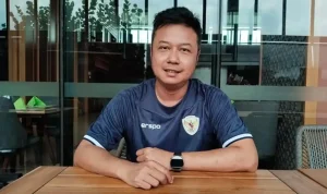 Direktur Olahraga PT Sriwijaya Optimis Mandiri (SOM), Anggoro Prajesta. (laskarwongkito.id)