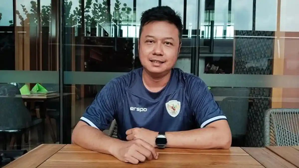 Direktur Olahraga PT Sriwijaya Optimis Mandiri (SOM), Anggoro Prajesta. (laskarwongkito.id)