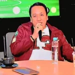 M. David, Pengurus Sriwijaya FC (LASKARWONGKITO.ID)