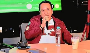 M. David, Pengurus Sriwijaya FC (LASKARWONGKITO.ID)