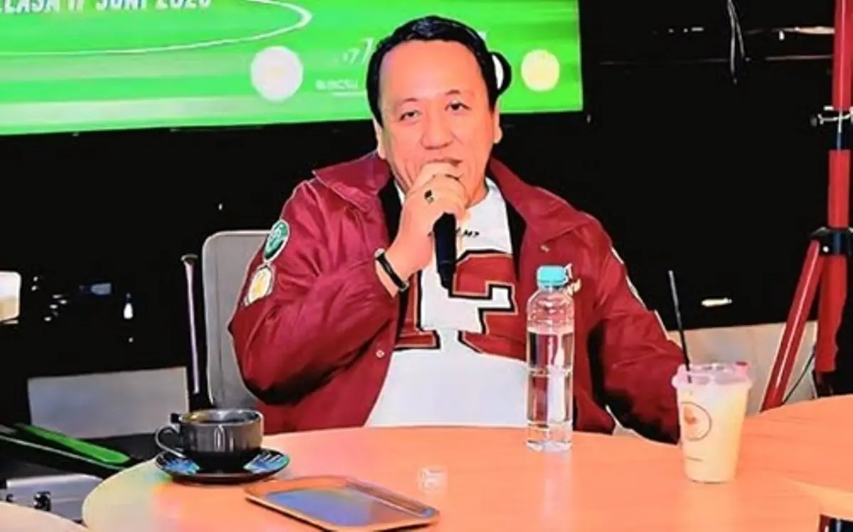 M. David, Pengurus Sriwijaya FC (LASKARWONGKITO.ID)